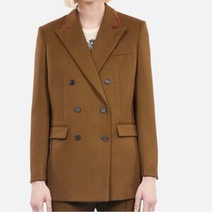 The Kooples Brown Blazer